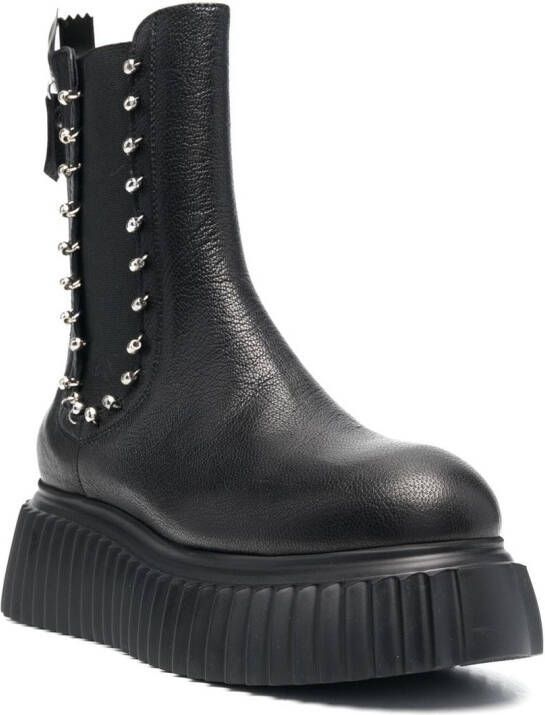 AGL Iggy leather chelsea boots Black