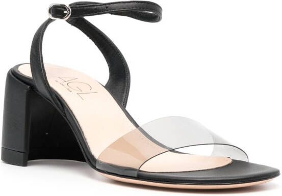 AGL Isabelle 70mm sandals Black
