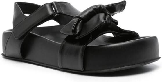 AGL Jane bow-detail sandals Black