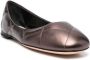 AGL Karin padded leather ballerina shoes Brown - Thumbnail 2