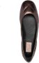 AGL Karin padded leather ballerina shoes Brown - Thumbnail 4