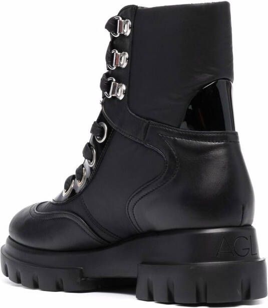 AGL Maxine combat boots Black