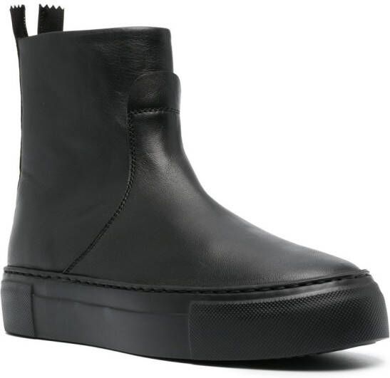 AGL Meghan leather ankle boots Black