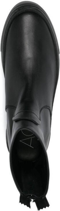 AGL Meghan leather ankle boots Black