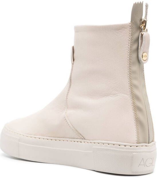 AGL Meghan leather ankle boots Neutrals