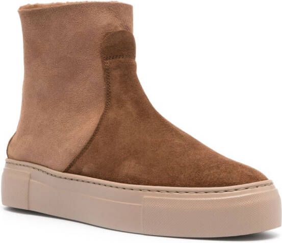 AGL Meghan suede ankle boots Brown