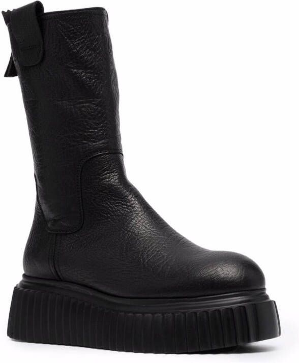 AGL Milagros platform boots Black