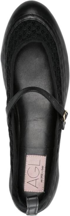 AGL Milly ballerina shoes Black