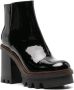 AGL Moon 120mm leather ankle boots Black - Thumbnail 2