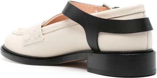 AGL Olivia leather loafers Neutrals
