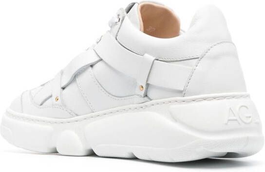 AGL Ruth leather sneakers White