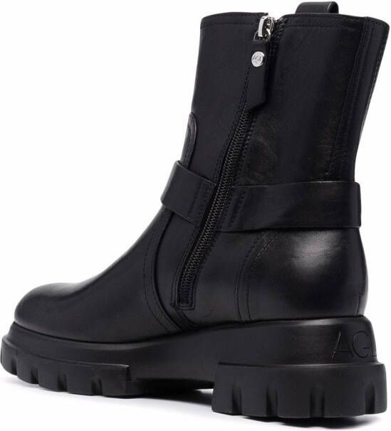 AGL Sally side zip boots Black