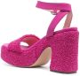 AGL Sista Zerby 80mm leather sandals Pink - Thumbnail 3