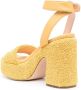AGL Sista Zerby 80mm leather sandals Yellow - Thumbnail 3