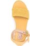 AGL Sista Zerby 80mm leather sandals Yellow - Thumbnail 4