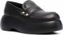 AGL slip-on leather loafers Black - Thumbnail 2