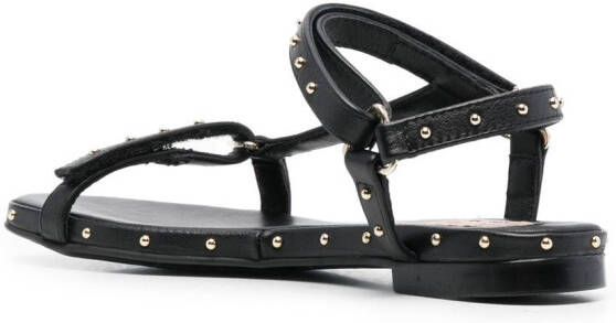 AGL stud-detailing open-toe sandals Black