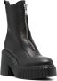 AGL Tiggy 115mm leather ankle boots Black - Thumbnail 1
