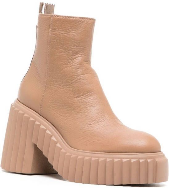 AGL Tiggy 90mm ankle boots Neutrals