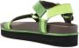 Ahluwalia Bailey leather sandals Green - Thumbnail 3