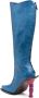 Ahluwalia Chikari 120mm knee-high boots Blue - Thumbnail 3