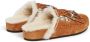 Alanui The Journey suede mules Brown - Thumbnail 3