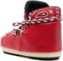 Alanui x Moon Boot bandana-print snow boots Red - Thumbnail 3