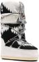 Alanui x Moon boot Icon Knit snow boots White - Thumbnail 2