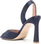Alberta Ferretti 95mm crystal-embellished sandals Blue - Thumbnail 3