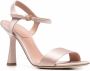 Alberta Ferretti metallic tapered-heel sandals 105mm Pink - Thumbnail 2