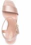 Alberta Ferretti metallic tapered-heel sandals 105mm Pink - Thumbnail 4