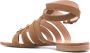 Alberta Ferretti stud-detail suede sandals Brown - Thumbnail 3