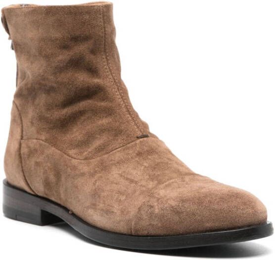 Alberto Fasciani Camil 70009 suede ankle boots Brown