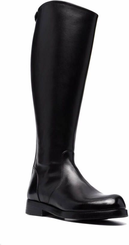 Alberto Fasciani Camil leather boots Black