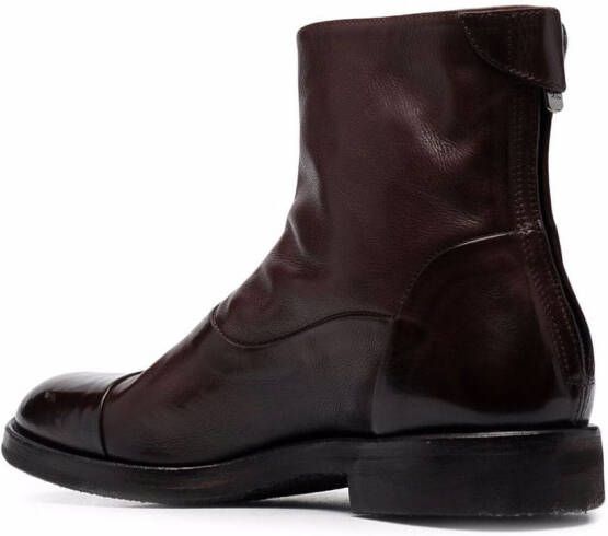 Alberto Fasciani Camil leather boots Brown