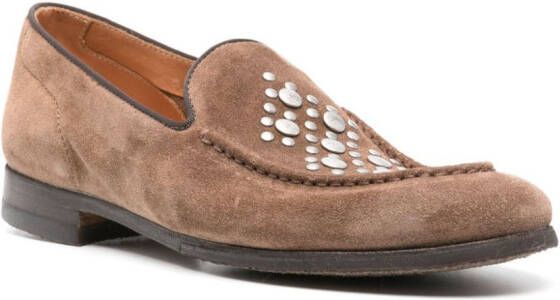 Alberto Fasciani Felicia 84008 suede loafers Brown