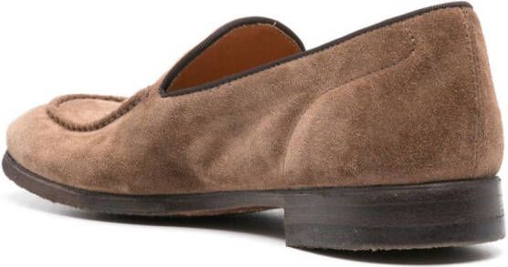 Alberto Fasciani Felicia 84008 suede loafers Brown