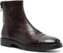 Alberto Fasciani Gabriel leather ankle boots Brown - Thumbnail 2