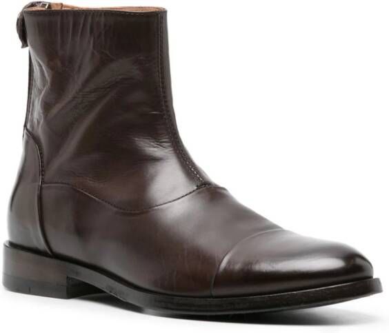 Alberto Fasciani Gill 70009 leather boots Brown