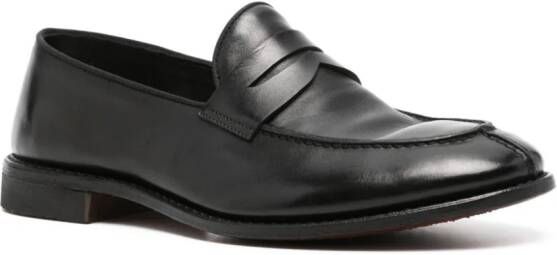 Alberto Fasciani Homer leather loafers Black