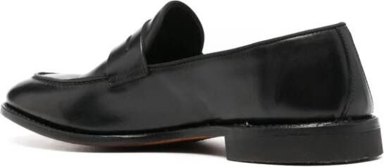 Alberto Fasciani Homer leather loafers Black