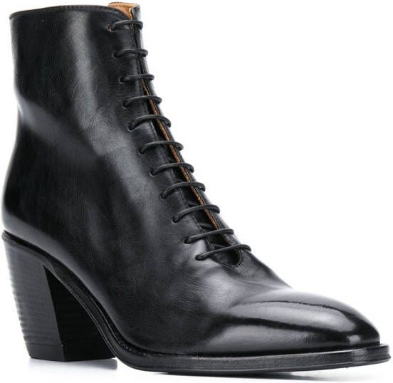 Alberto Fasciani lace-up ankle boots Black