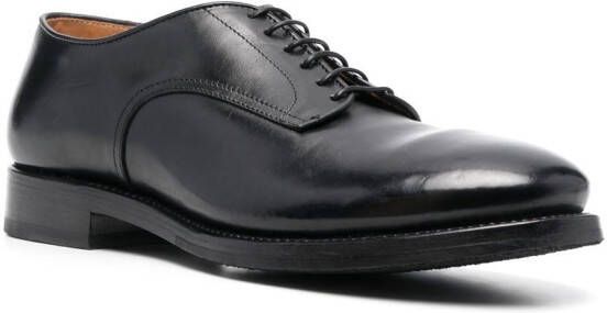 Alberto Fasciani lace-up leather Oxford shoes Black