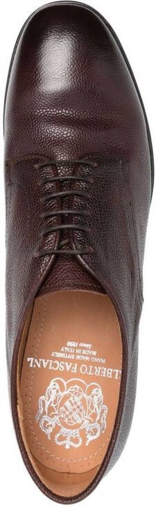 Alberto Fasciani lace-up leather shoes Brown