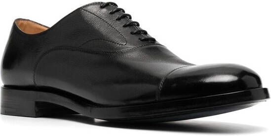 Alberto Fasciani leather oxford shoes Black