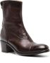 Alberto Fasciani Oxana 70mm leather ankle boots Brown - Thumbnail 2