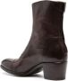 Alberto Fasciani Oxana 70mm leather ankle boots Brown - Thumbnail 3