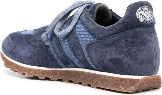 Alberto Fasciani side stripe-detail sneakers Blue