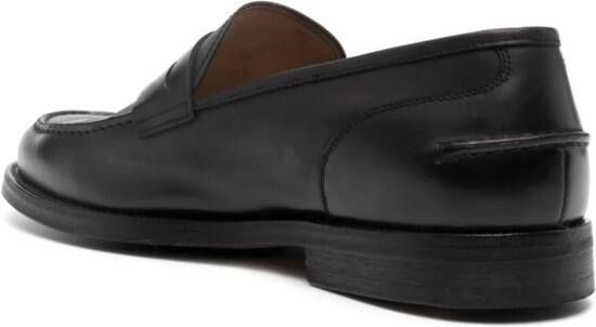 Alberto Fasciani Zen leather loafers Black