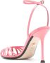 Alevì 110mm leather sandals Pink - Thumbnail 3